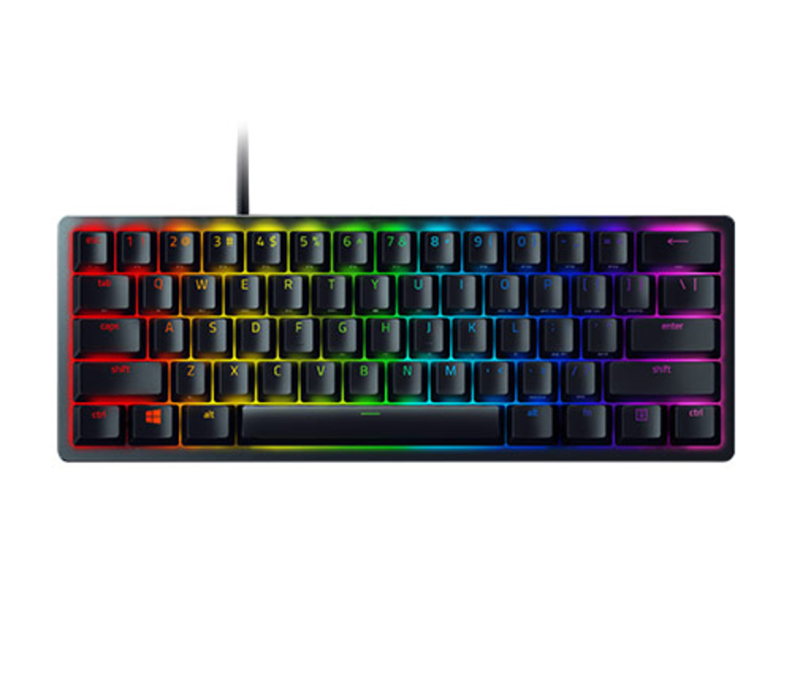 מקלדת גיימינג מכנית Razer Huntsman Mini Clicky Purple Switch