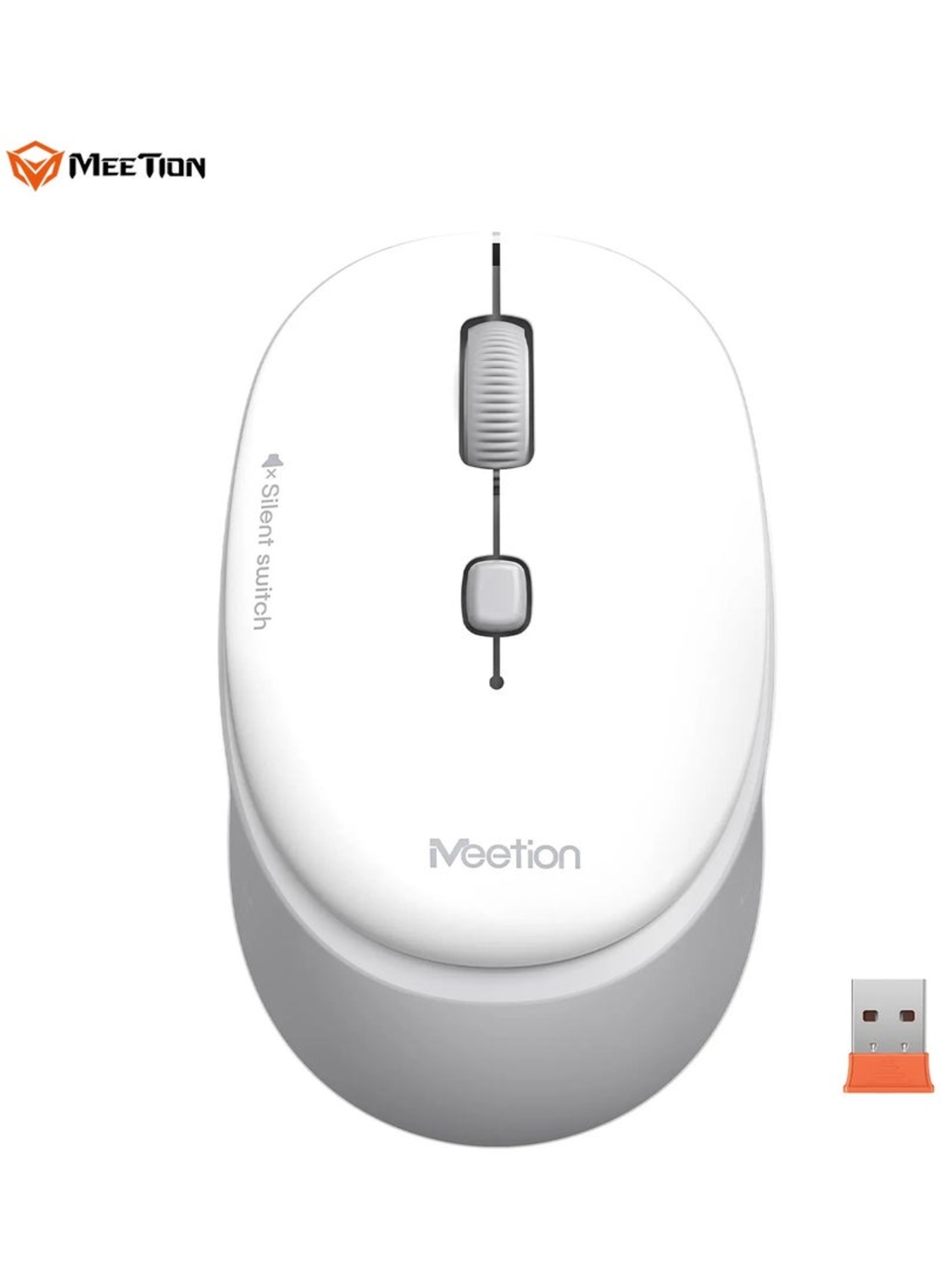 עכבר אלחוטי שקט דגם Meetion R571