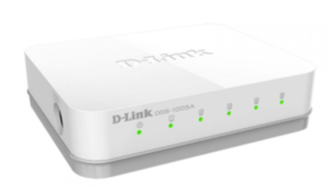 מתג D-Link DGS-1005A 5-Port Switch Gigabit 10/100/1000Mbps