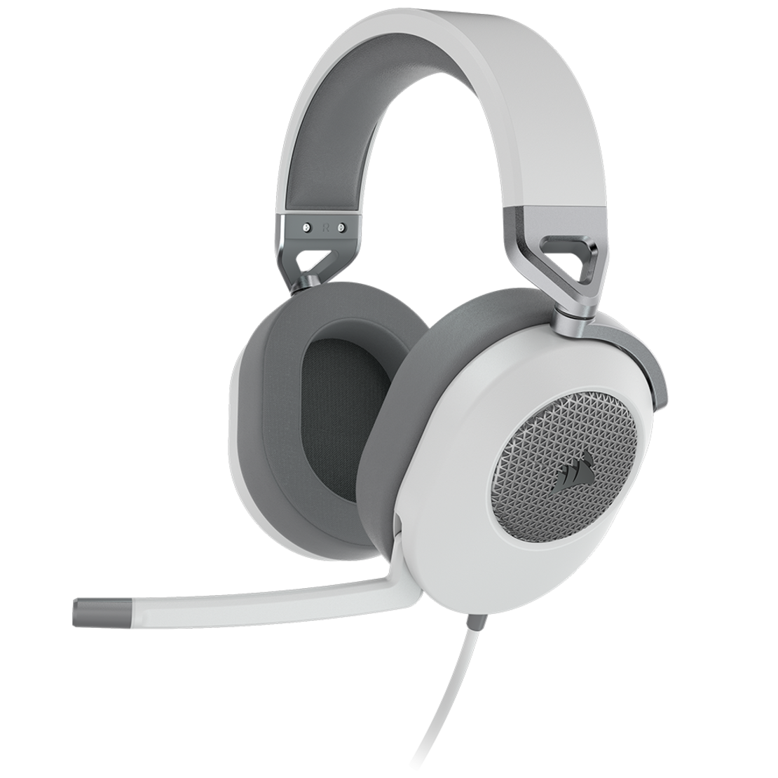 אוזניות גיימינג לבן Corsair HS65 Surround 7.1
