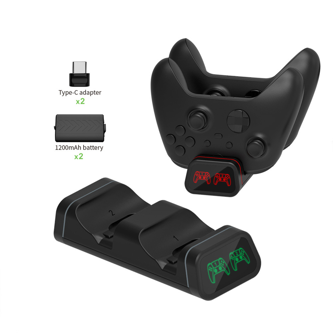 עמדת טעינה זוגית DOBE Charging DOCK Xbox S/One/S