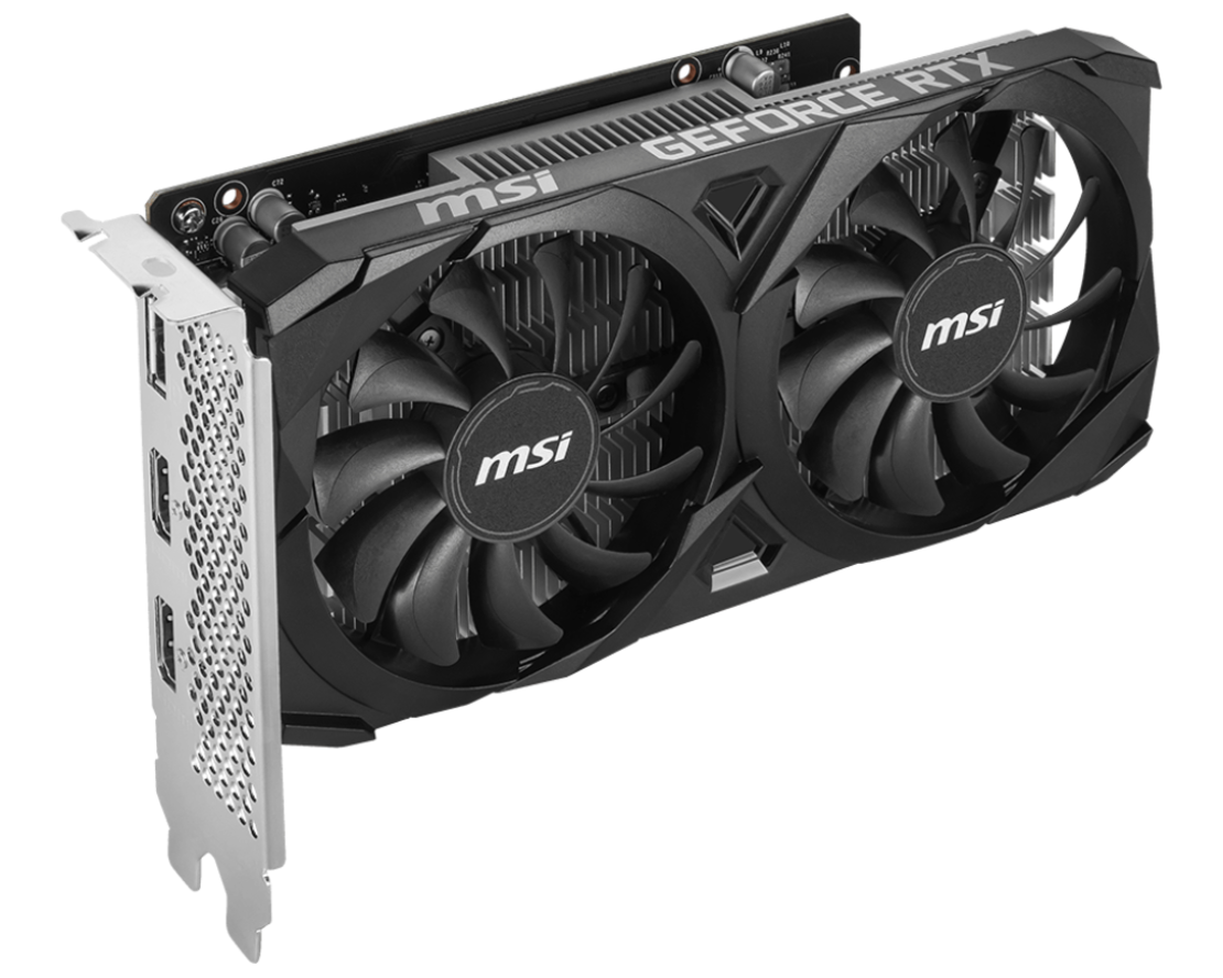 כרטיס מסך MSI GeForce RTX 3050 VENTUS 2X E 6G OC