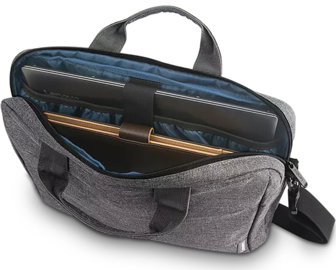 תיק צד למחשב נייד עד 15.6 אפור Lenovo Casual Toploader GX40Q17231