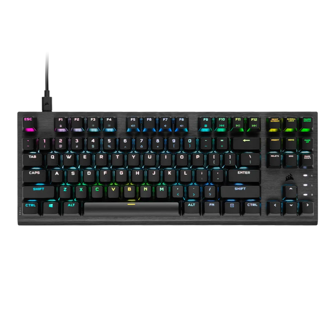 מקלדת מכנית-אופטית CORSAIR K60 PRO TKL RGB
