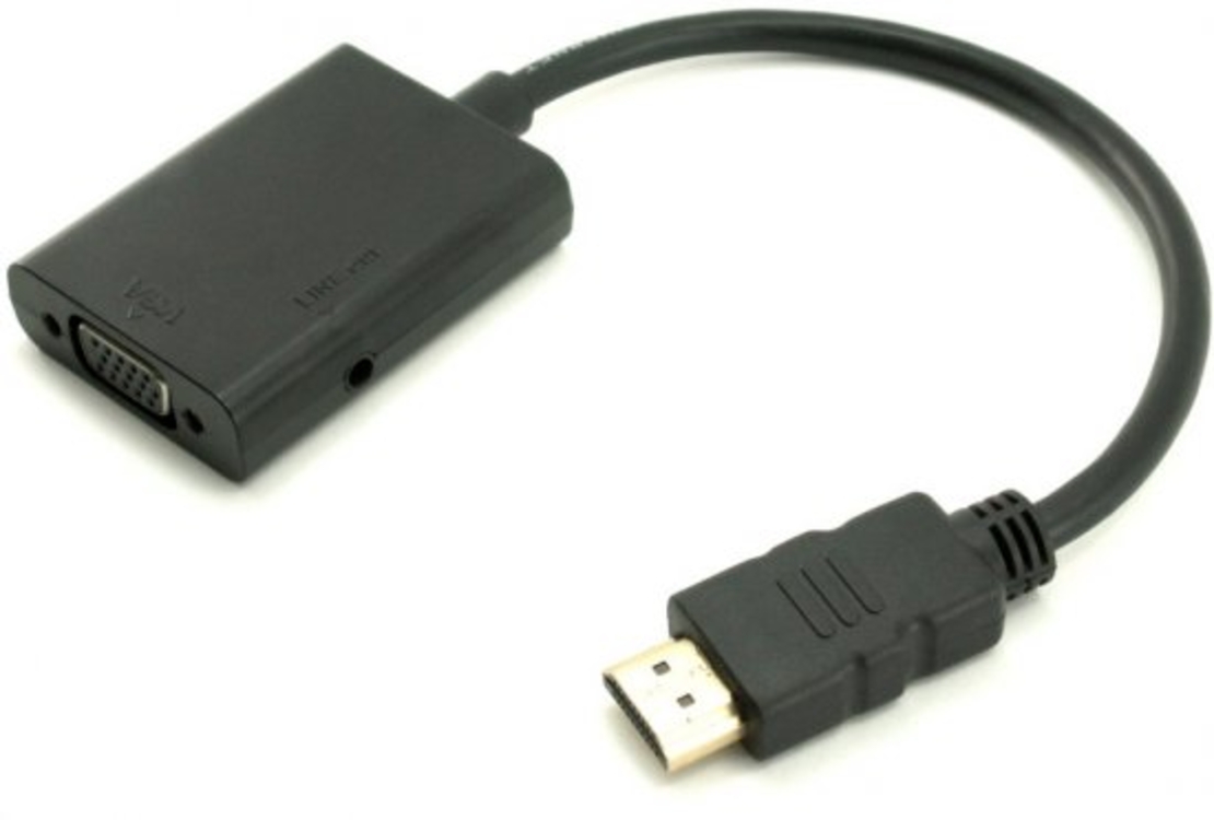 מתאם מחיבור HDMI לחיבור VGA