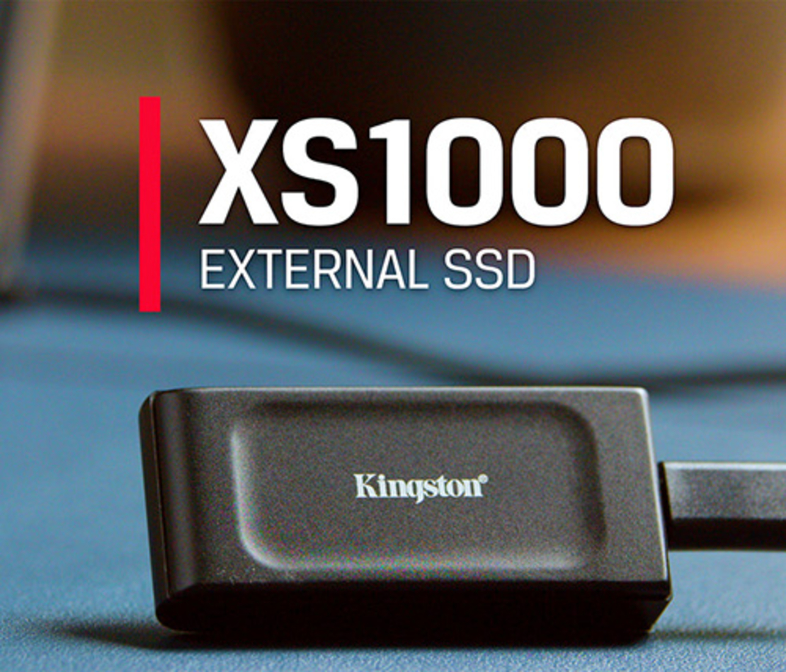 דיסק קשיח חיצוני Kingston XS1000 USB3.2 Type-C 1TB SSD