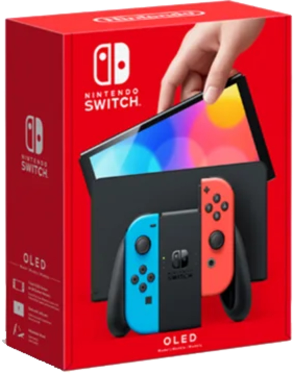 קונסולה נינטנדו שחור Nintendo Switch OLED