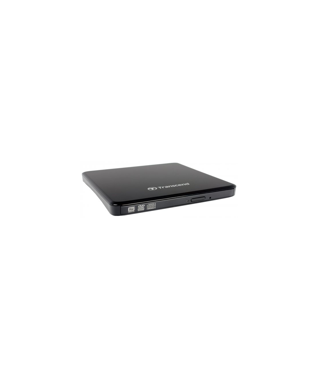 צורב חיצוני Transcend Super Slim Portable DVD±RW x8 USB 2.0 TS8XDVDS-K