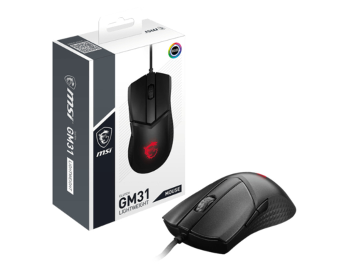 עכבר גיימינג חוטי MSI Clutuch GM31