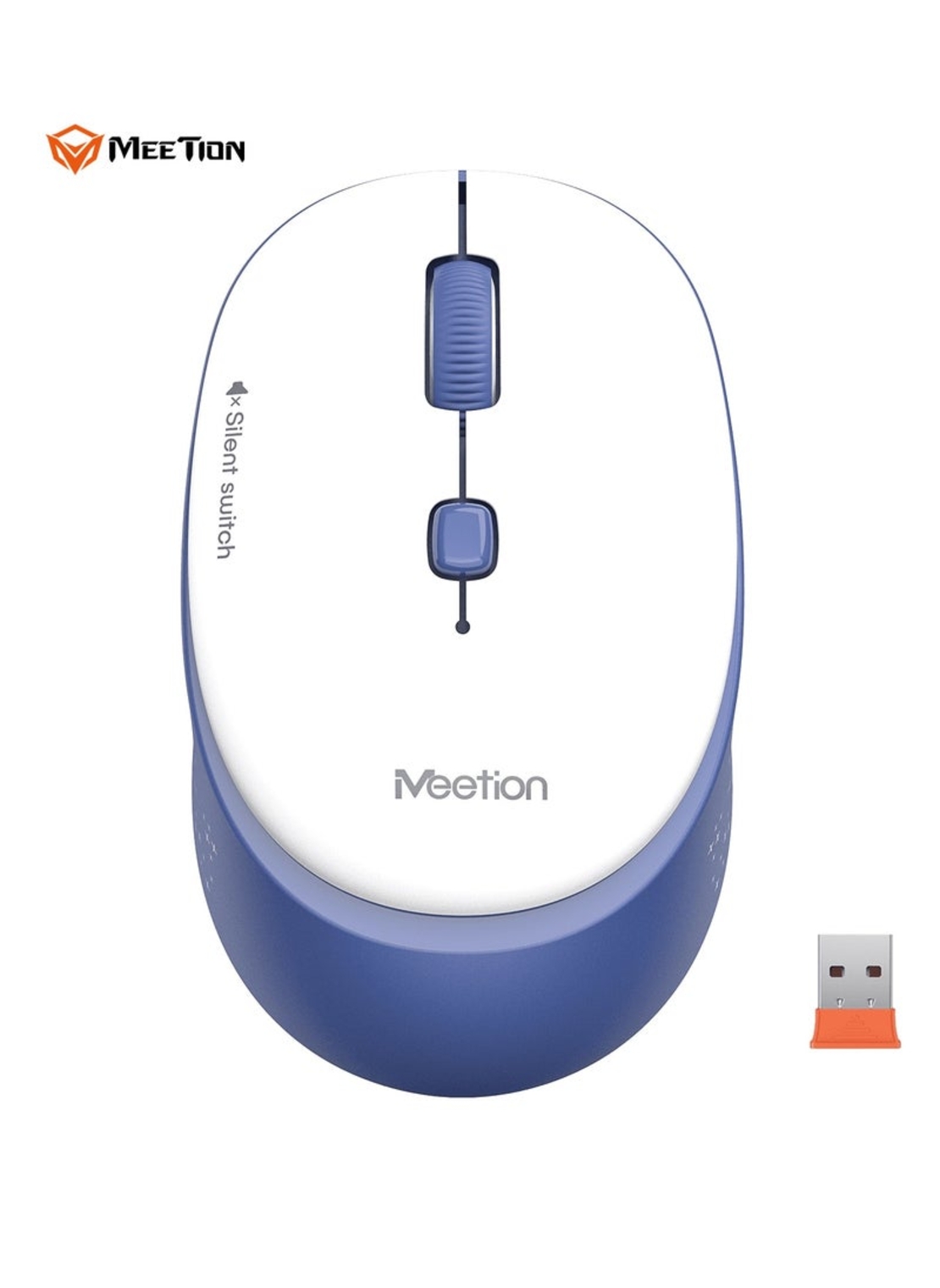 עכבר אלחוטי שקט דגם Meetion R571