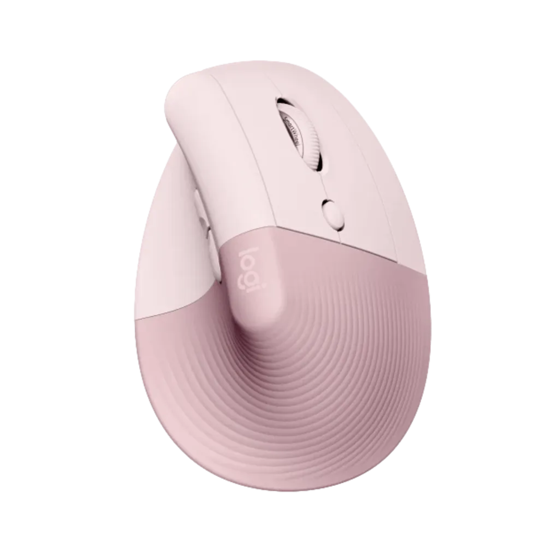 עכבר צבע ורוד Logitech Lift Vertical Ergonomic