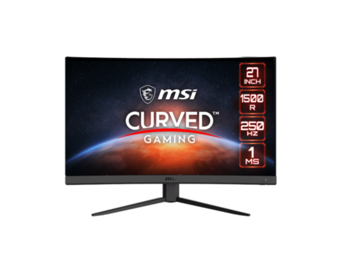 מסך מחשב גיימינג קעור MSI Optix G27C4X-3CA9 27 inch/FHD/250HZ/VA/1ms/HDMI-DP/Curved