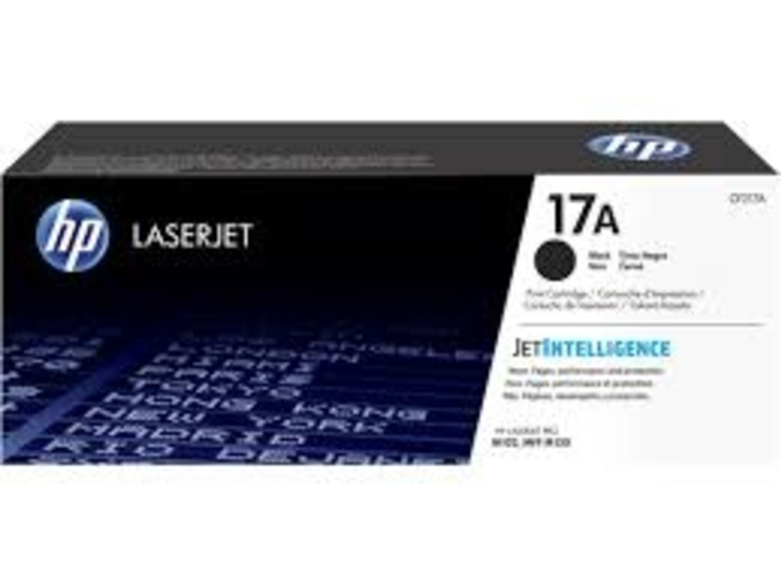 טונר שחור מקורי HP 17A /CF217A /217