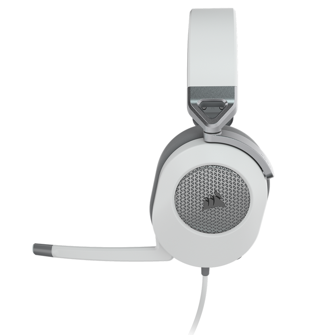 אוזניות גיימינג לבן Corsair HS65 Surround 7.1