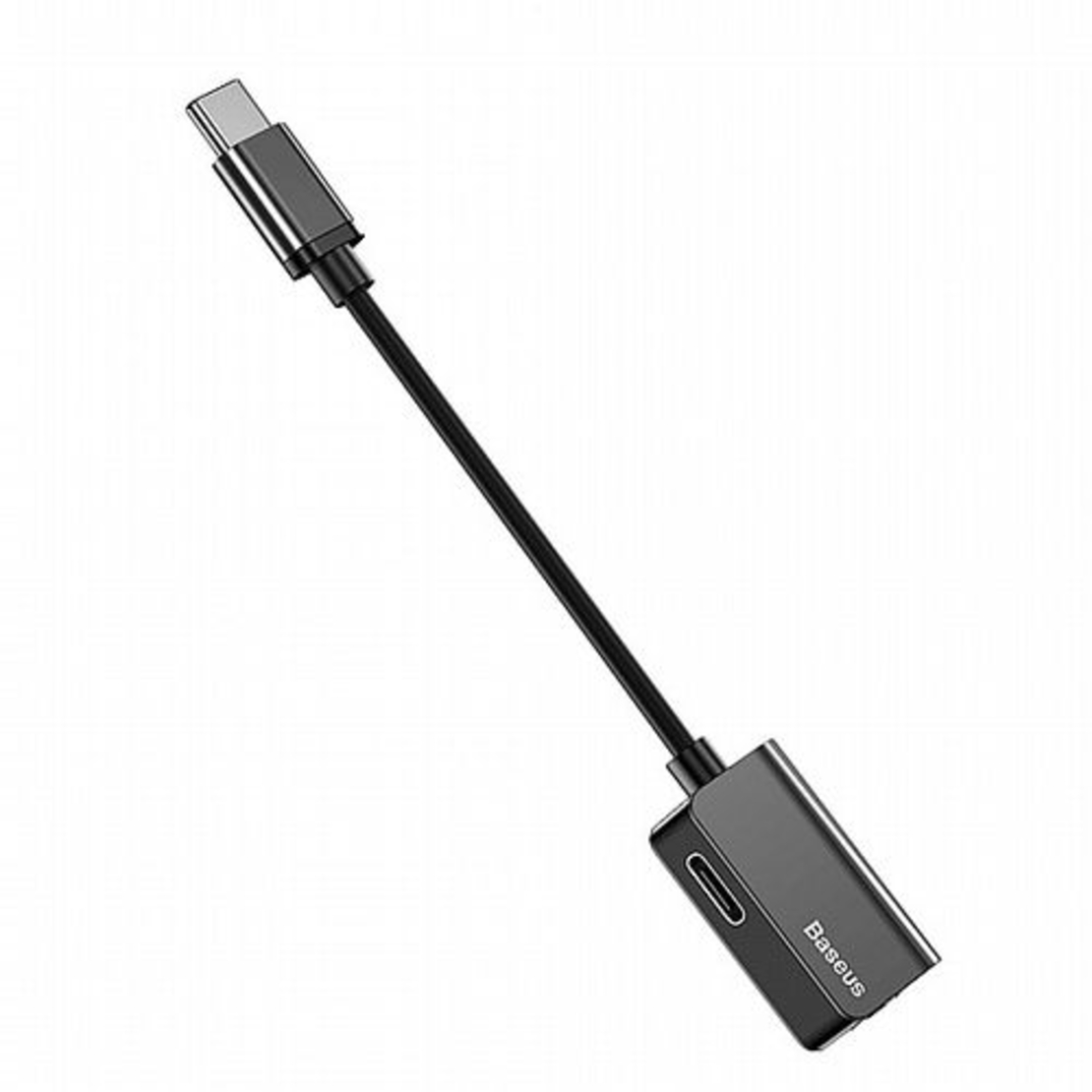 מתאם טעינה ושמיעת מוזיקה Baseus Type-C 3.5mm Adapter L40