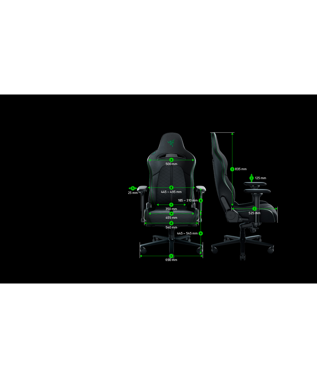 כסא גיימינג Razer Enki