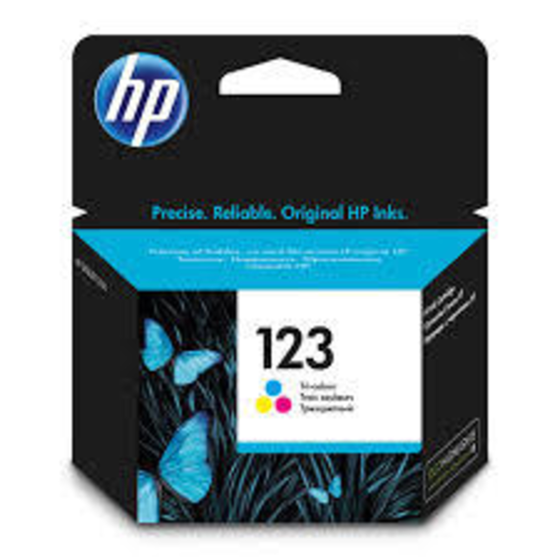 דיו צבעוני מקורי HP 123