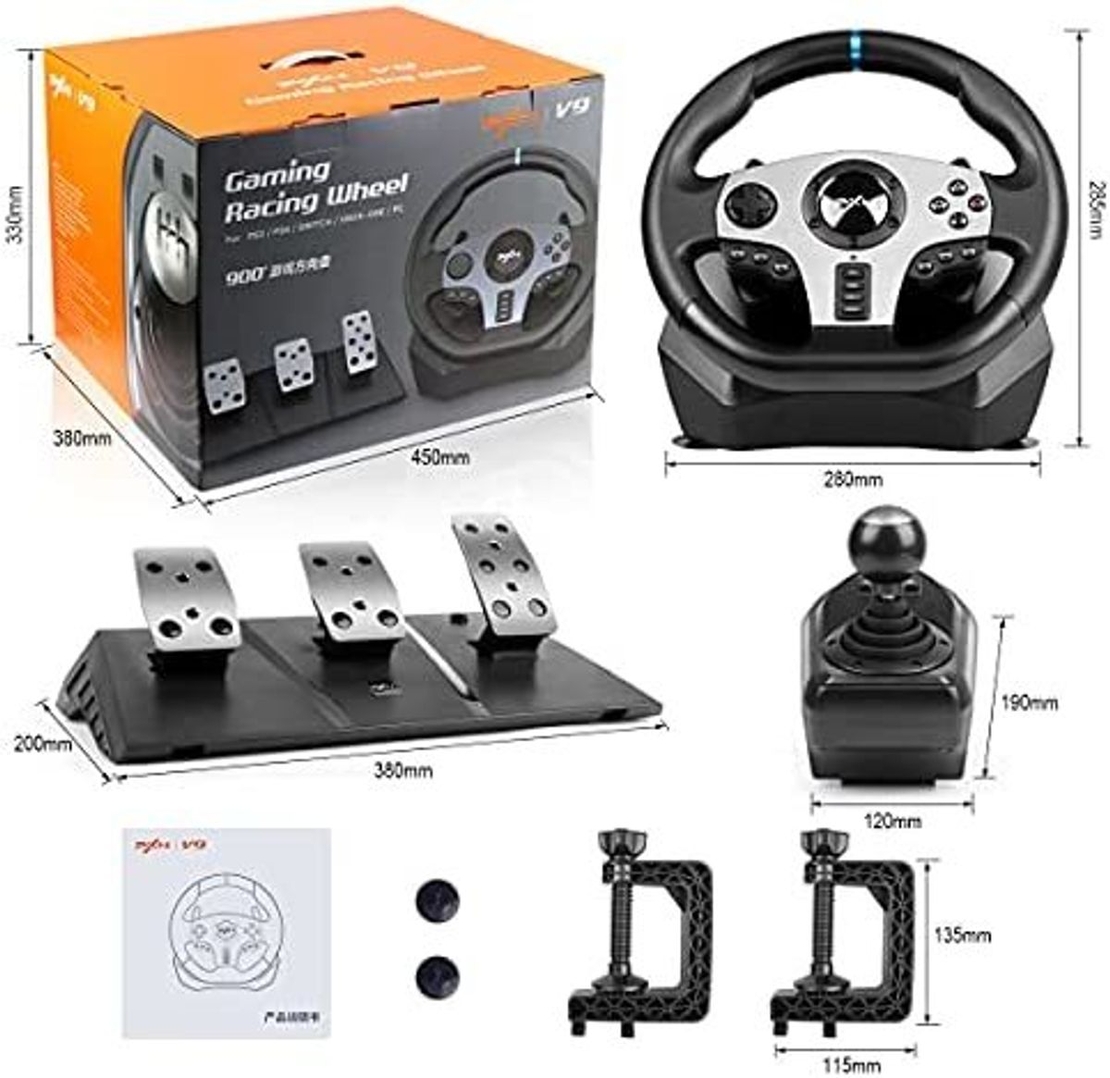 הגה PXN V9 PC/XBOX/PS3/PS4/PS5/Nintendo