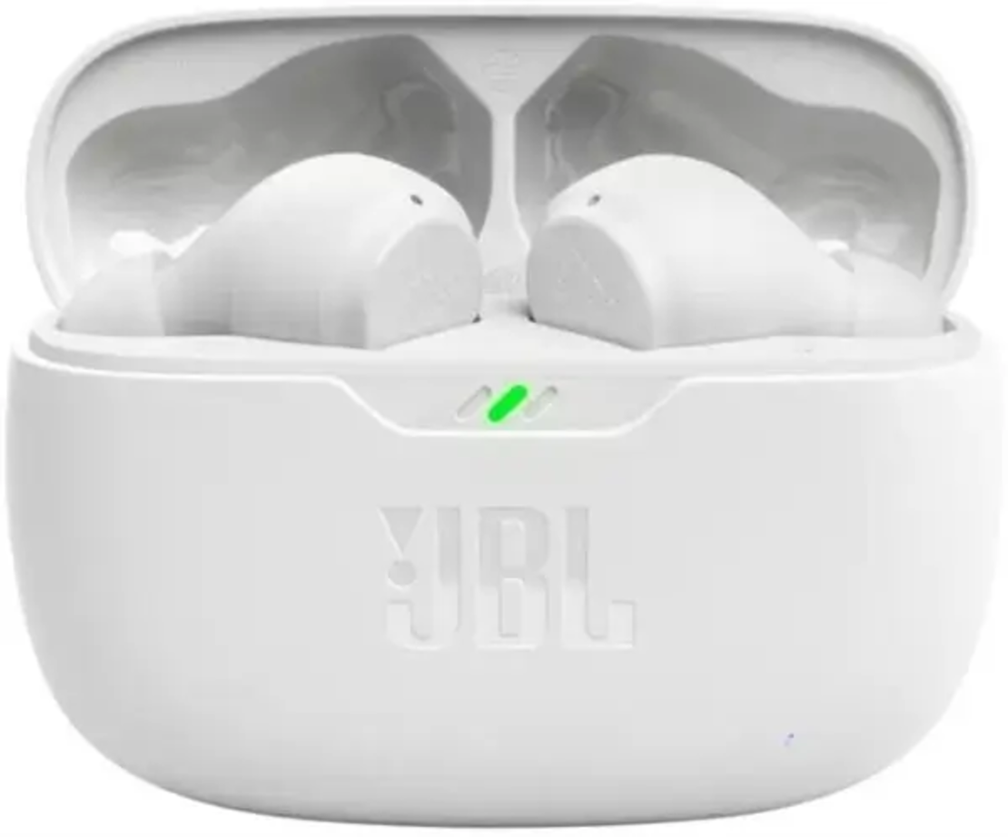 אוזניות אלחוטיות לבן JBL Wave Beam True Wireless