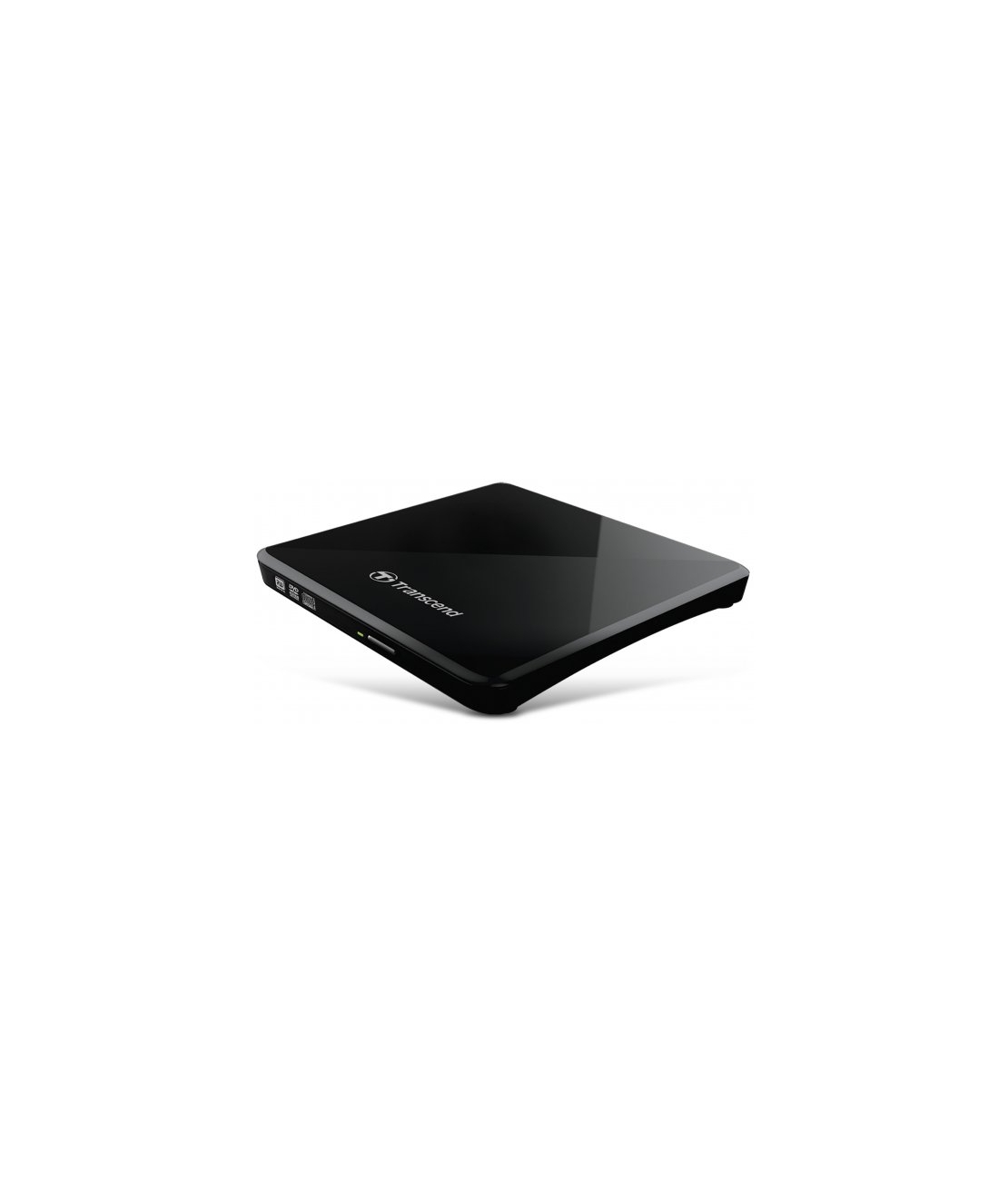 צורב חיצוני Transcend Super Slim Portable DVD±RW x8 USB 2.0 TS8XDVDS-K