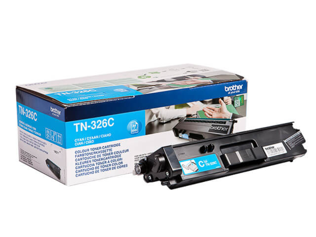 טונר כחול מקורי Brother TN-326C