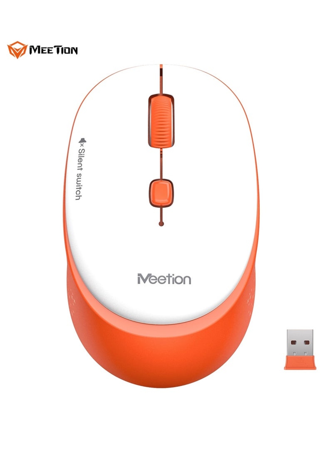 עכבר אלחוטי שקט דגם Meetion R571