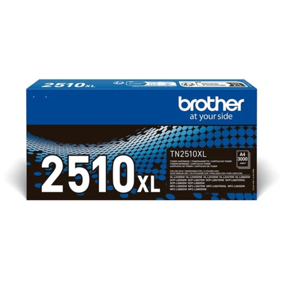 טונר שחור מקורי Brother TN-2510XL 3K