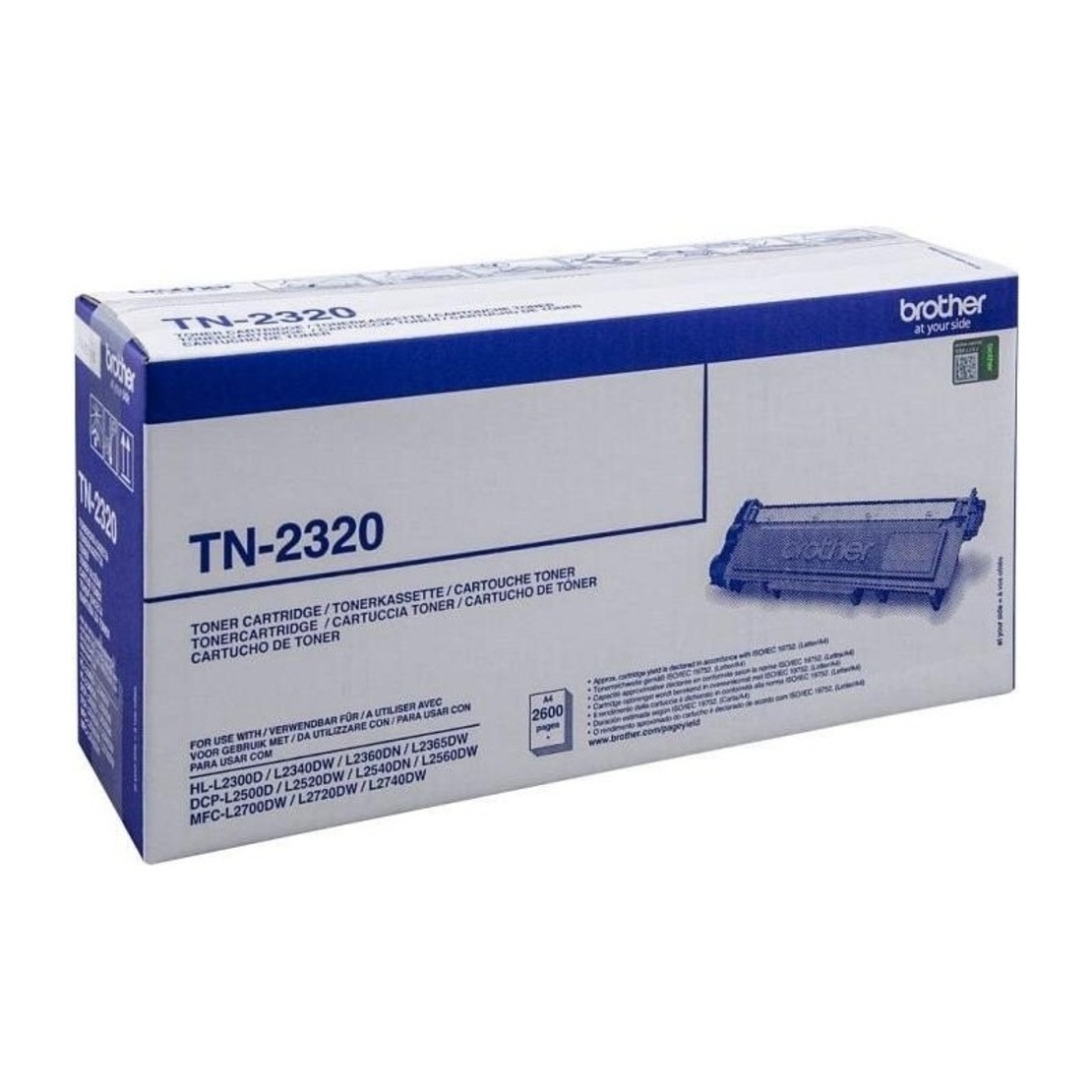 טונר שחור מקורי Brother TN-2320 / 660