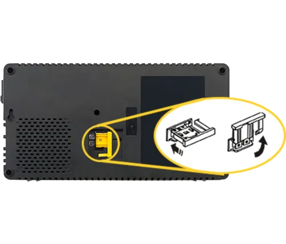 אל פסק 4 שקעים אוניברסליים APC BV650I-MSX 650V/4 Universal Ports