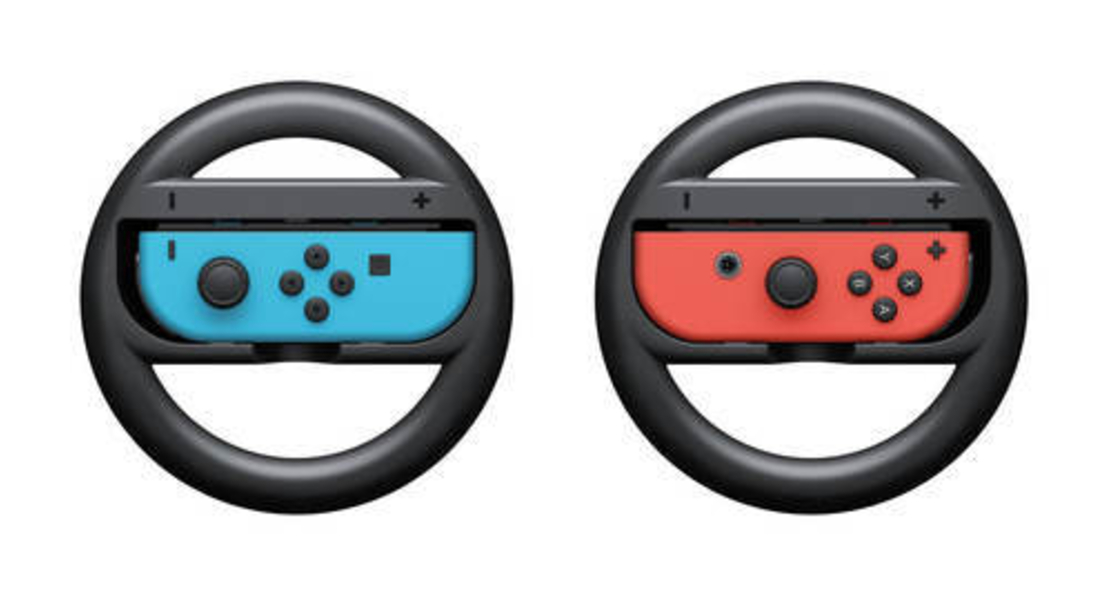 זוג הגאים לבקרי Nintendo Switch Joy-Con Wheel