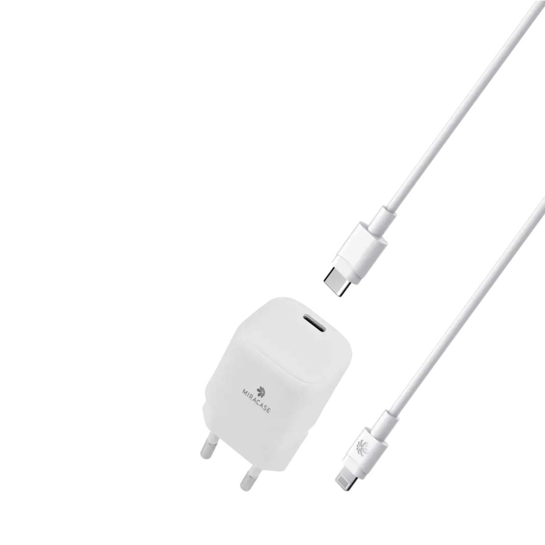 מטען קיר מהיר 20W מאושר Miracase MWC20 MFI
