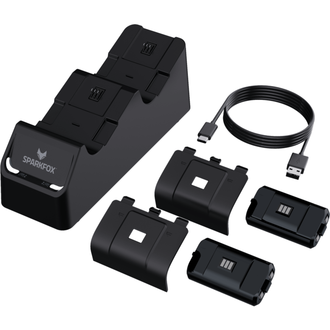 מטען כפול לבקרים Sparkfox XBOX Series S | X