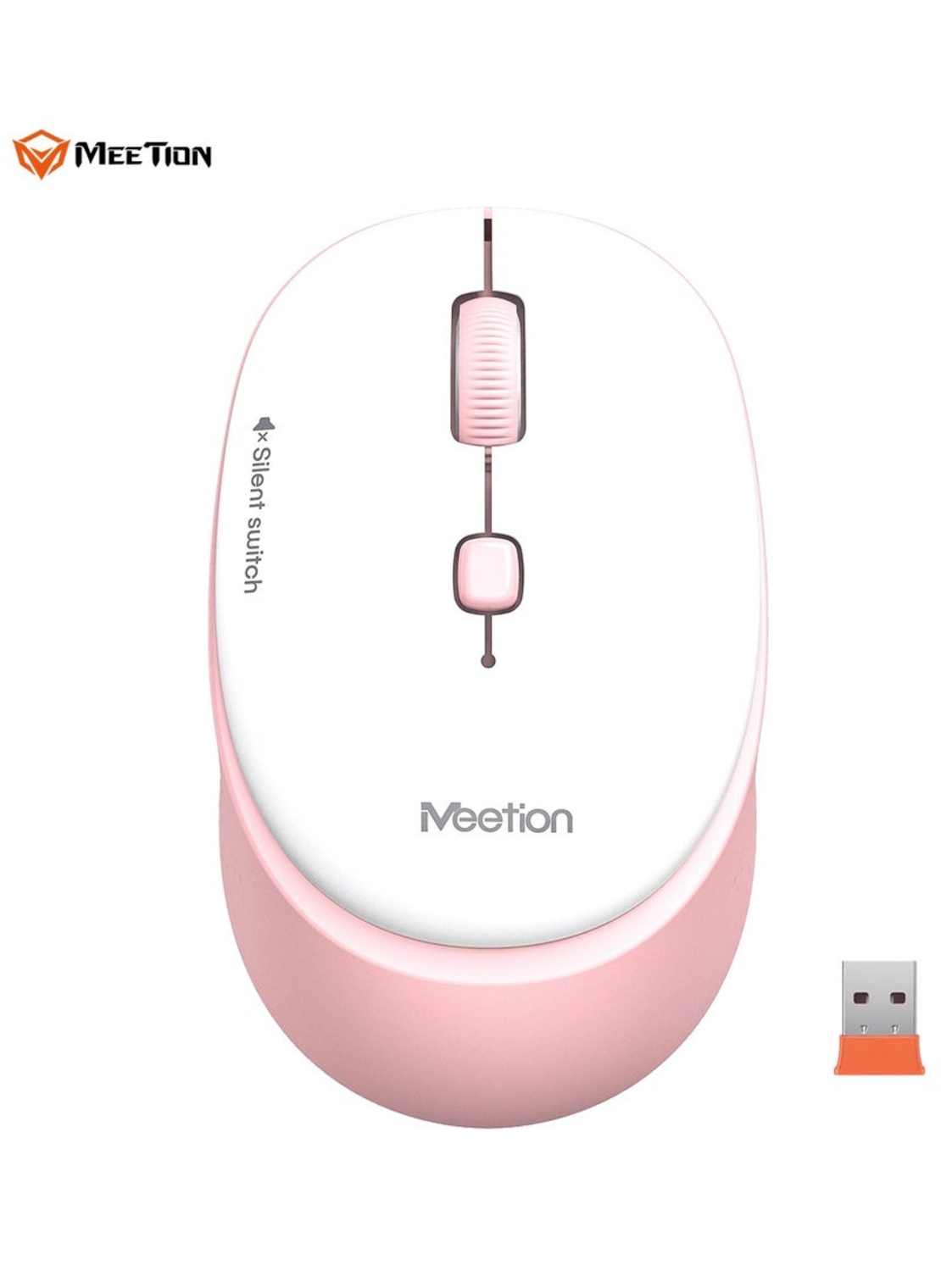 עכבר אלחוטי שקט דגם Meetion R571