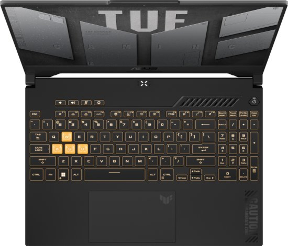 מחשב נייד גיימינג Asus TUF Gaming F15 Intel Core I7-13620H/16G/1TB M2 SSD/15.6 inch/RTX 4050/Gray/3Y/FX507VU-LP182