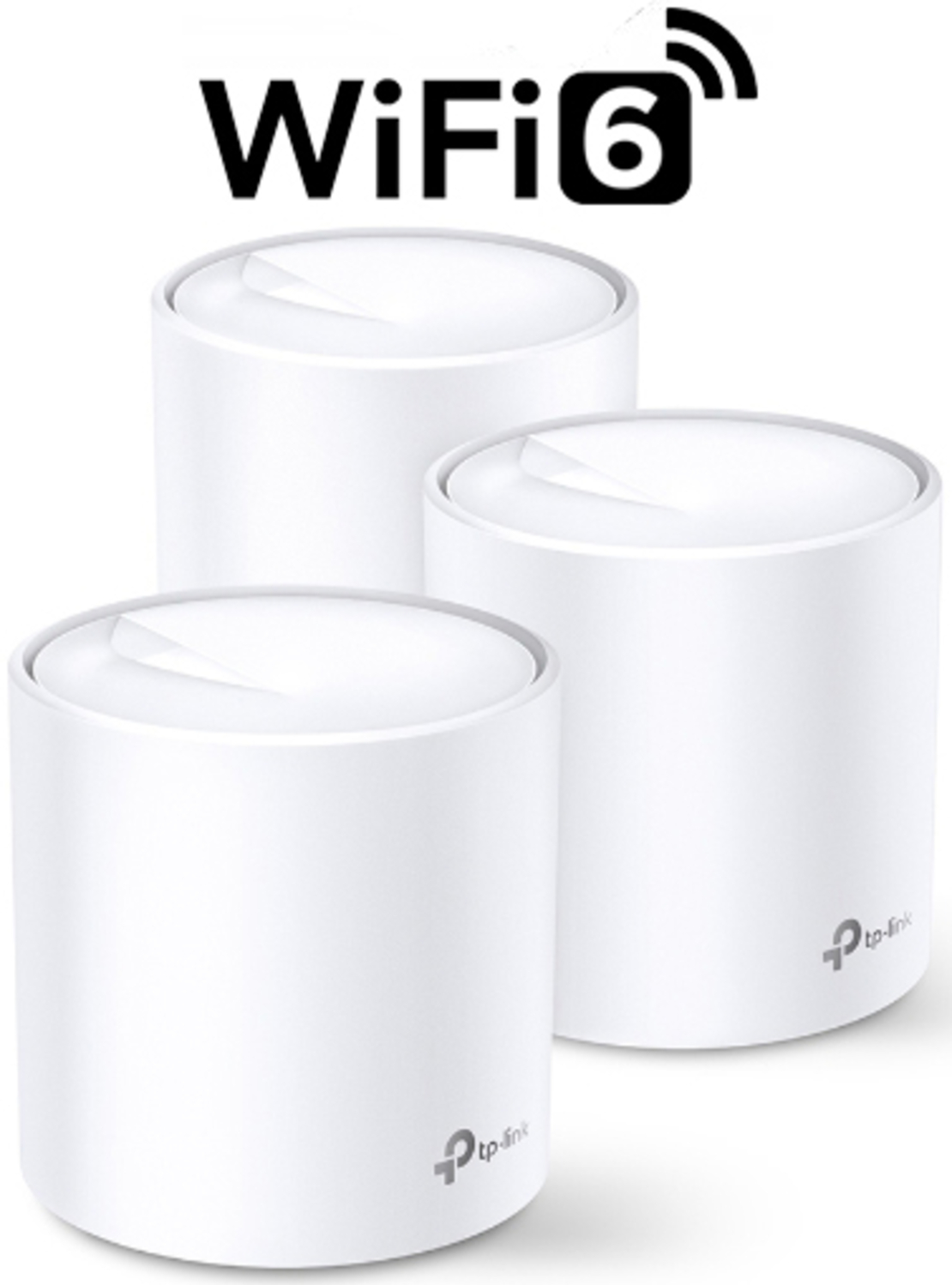 מגדיל טוח 3 יחידות TP-Link AX1800 Mesh Wi-Fi 6 System Deco X20