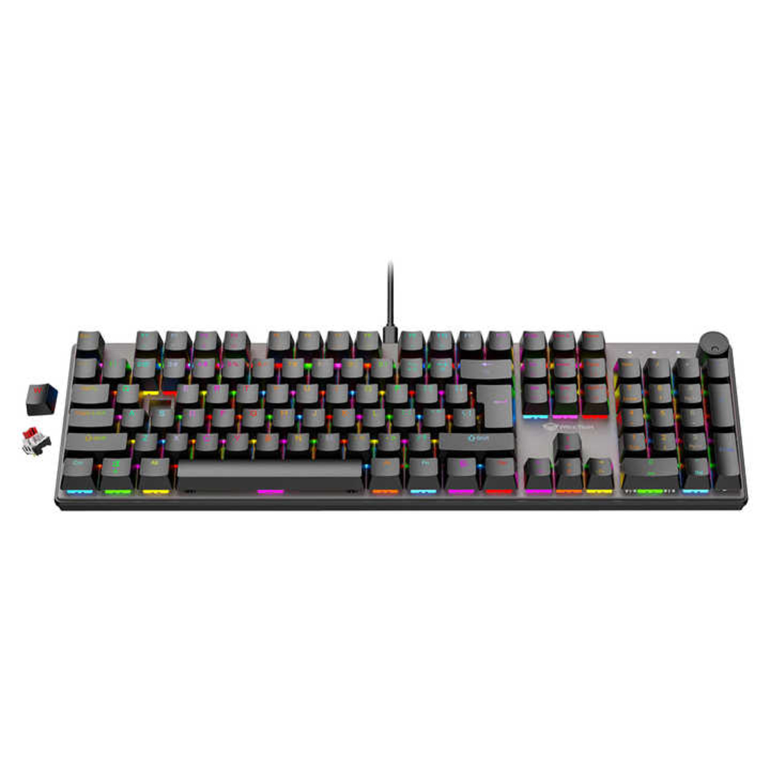 מקלדת גיימינג מיכנאית חוטית Meetion MK009 Pro RGB Red Switch