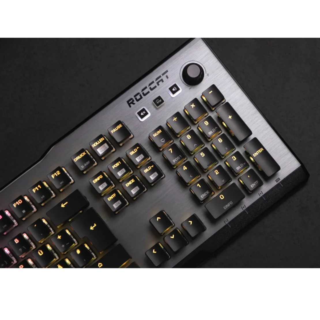 מקלדת מכנית ROCCAT VULCAN 120 RGB