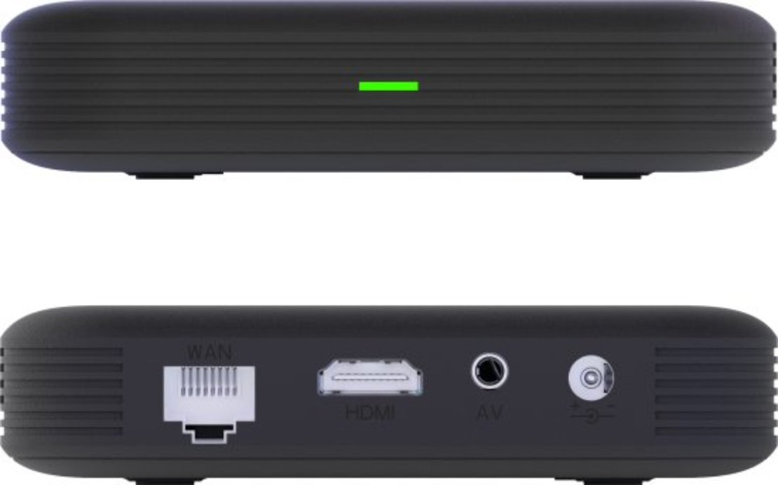 סטרימר ZTE B866V2K ZBOX1 4K 2GB + 8GB Android TV