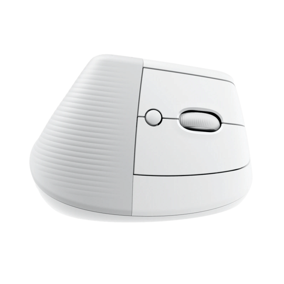 עכבר צבע אפור לבן Logitech Lift Vertical Ergonomic