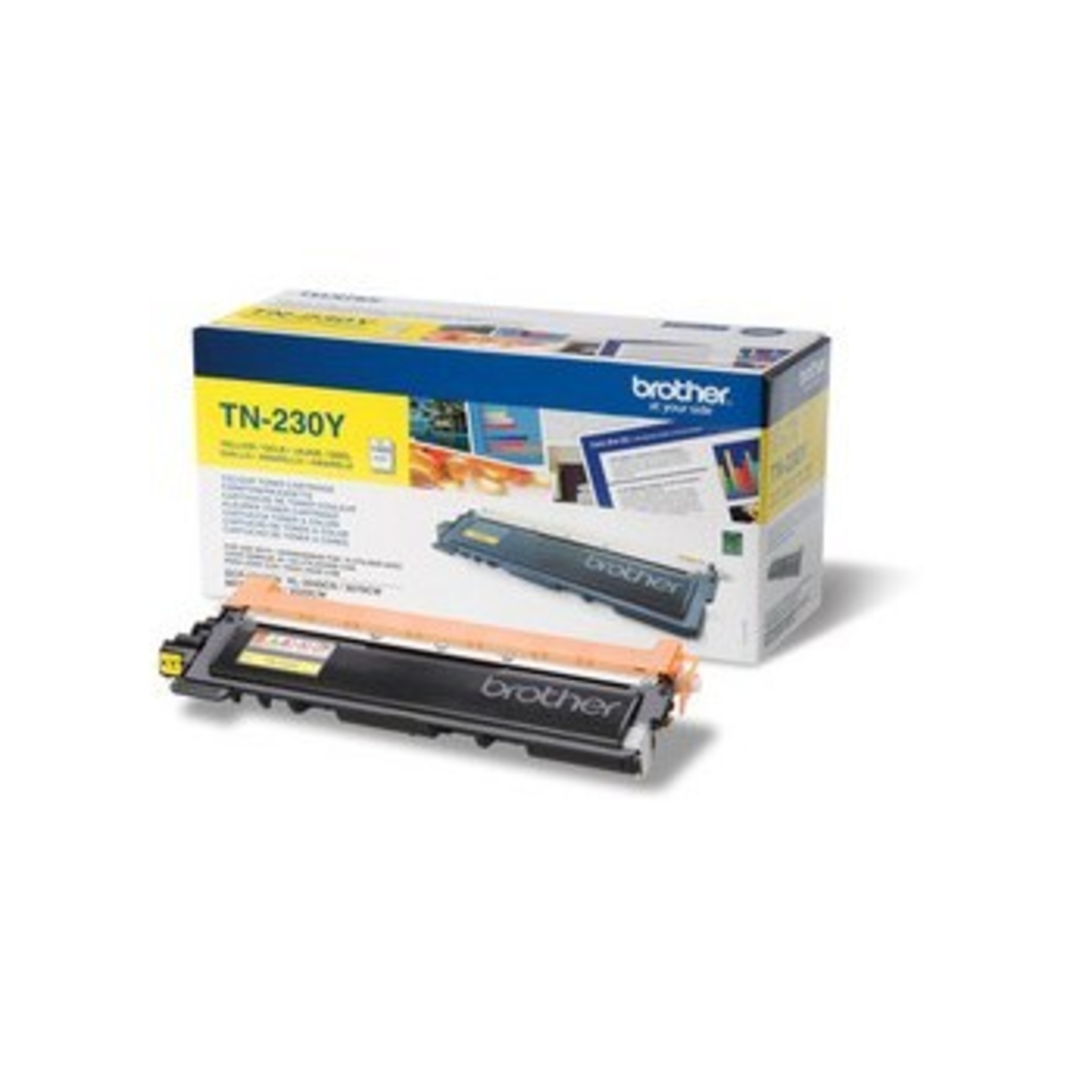טונר צהוב מקורי Brother TN-230Y