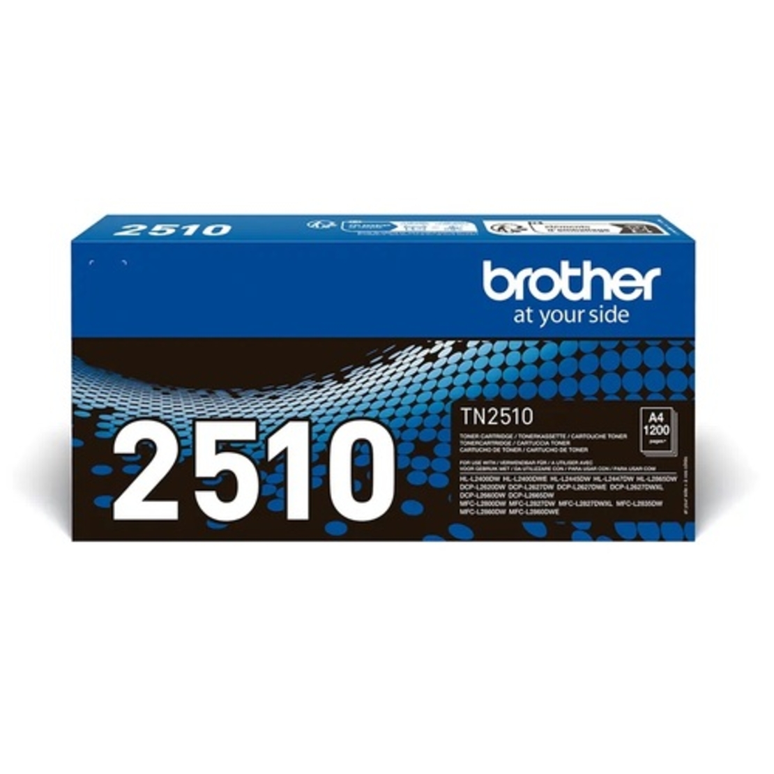 טונר שחור מקורי Brother TN-2510 1.2K