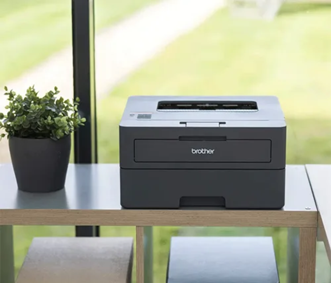 מדפסת לייזר שחור לבן אלחוטית Brother HL-L2445DW Wi-Fi