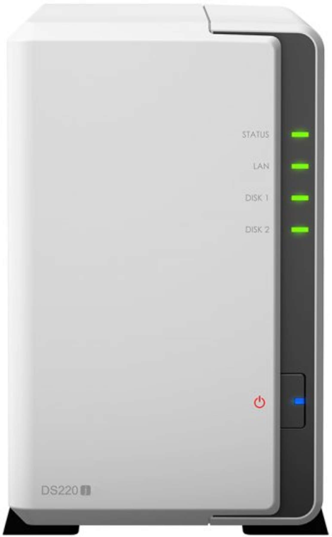 שרת אחסון NAS ללא כוננים Synology DiskStation DS220j 2-Bay