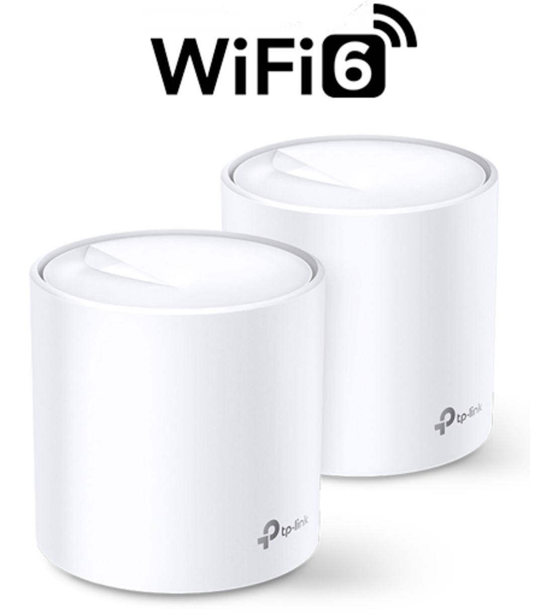 מגדיל טוח 2 יחידות TP-Link AX3000 Mesh Wi-Fi 6 System Deco X60