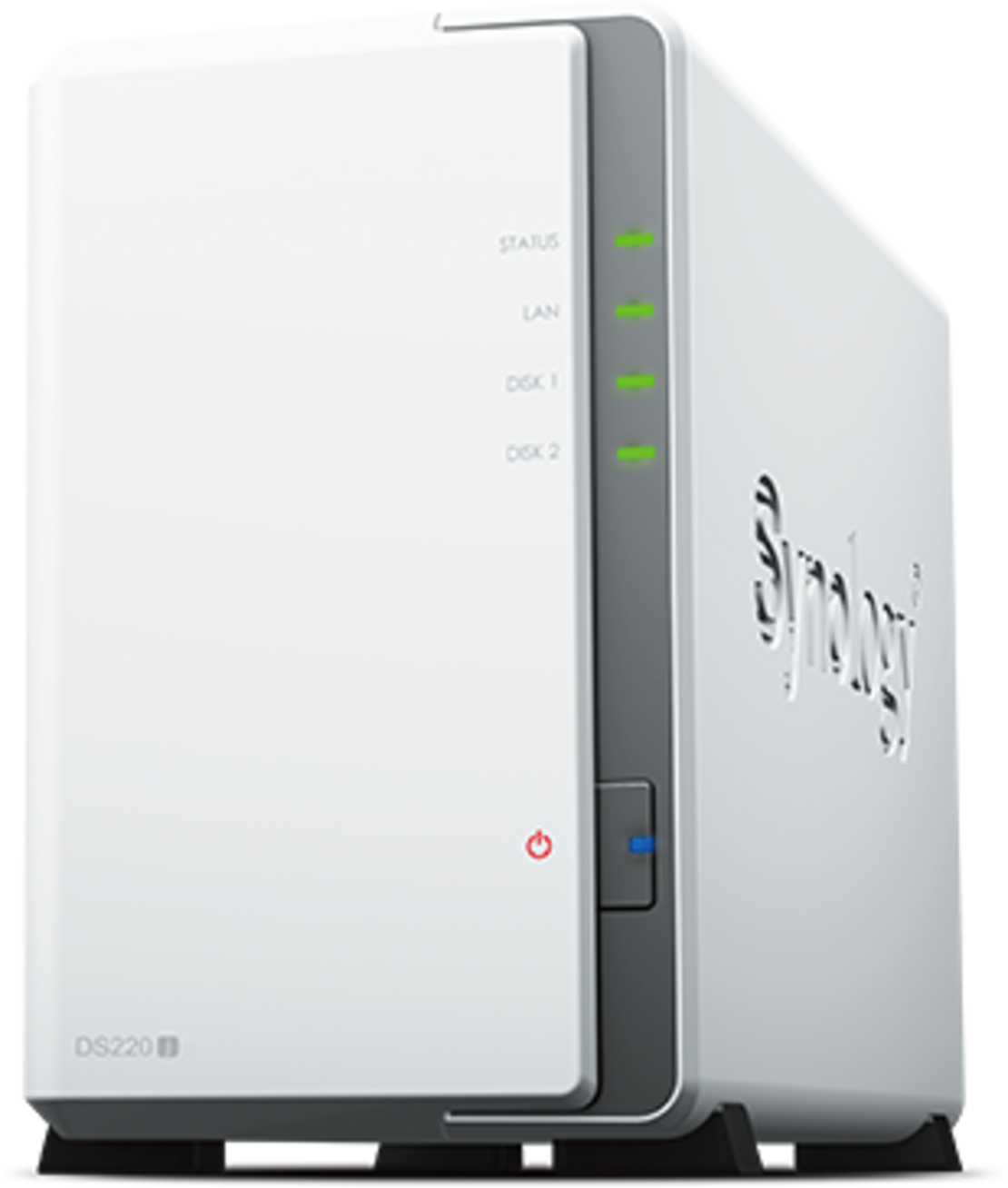 שרת אחסון NAS ללא כוננים Synology DiskStation DS220j 2-Bay