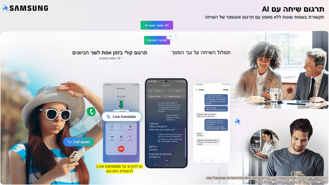 טלפון סלולרי Samsung Galaxy S24 Ultra 12GB+256GB SM-S928B/DS