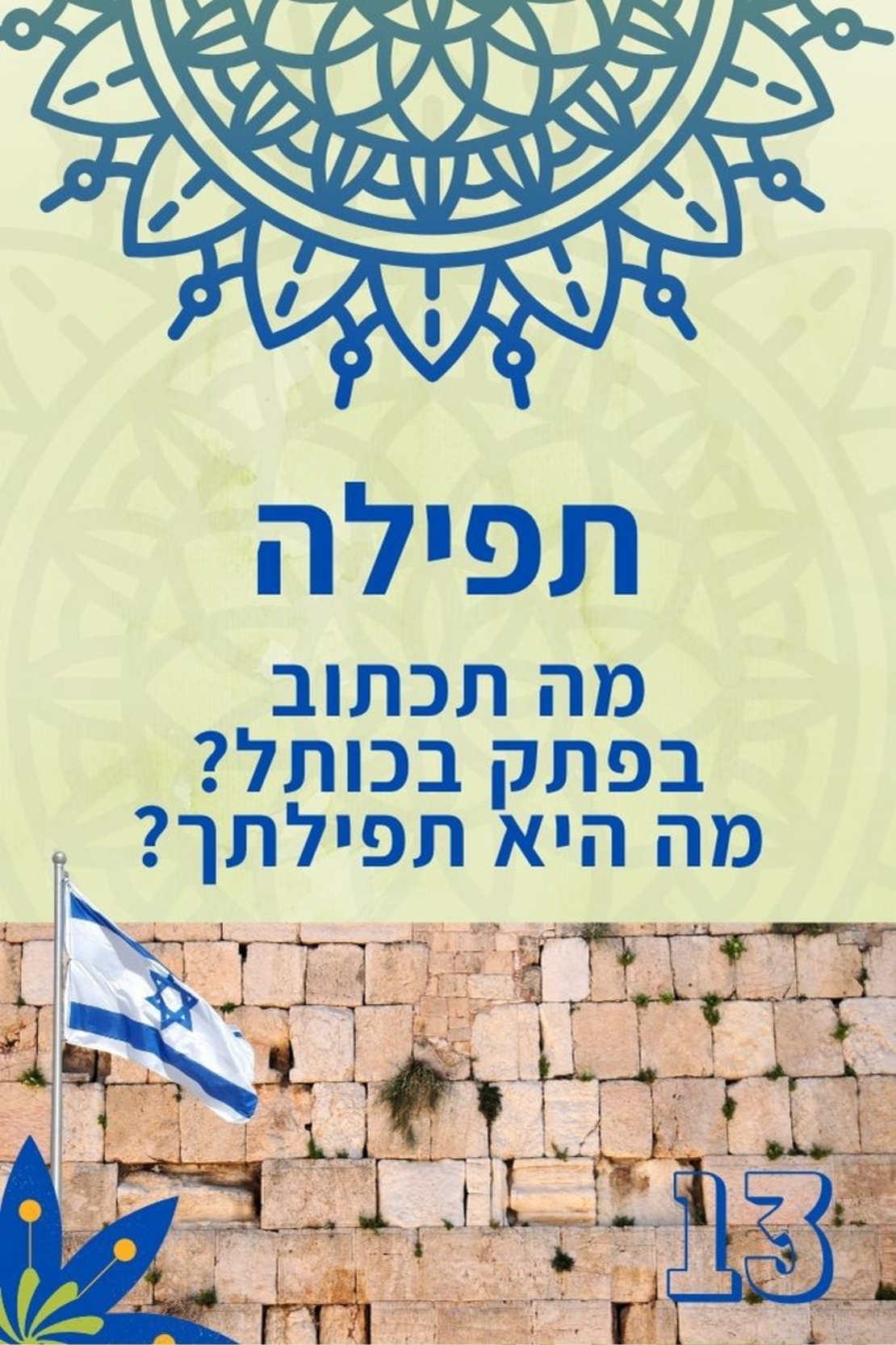 לבר המצווה 13