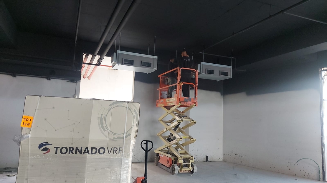 הנדסת מערכות מיזוג מרכזיות VRF