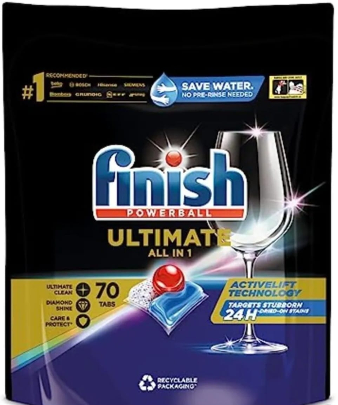 קפסולות פיניש ultimate למדיח כלים