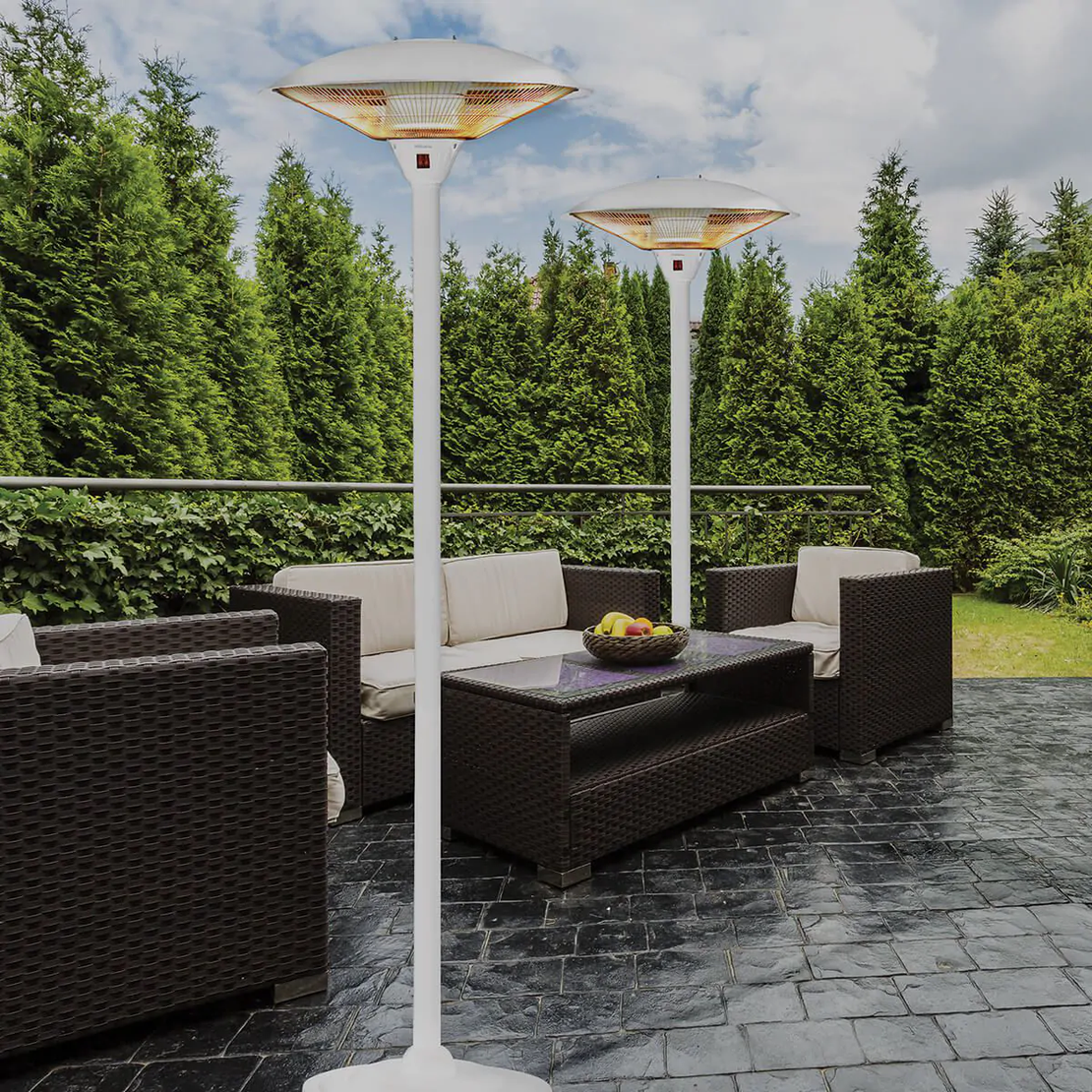 פטריית חימום IP34 3000W- לבן